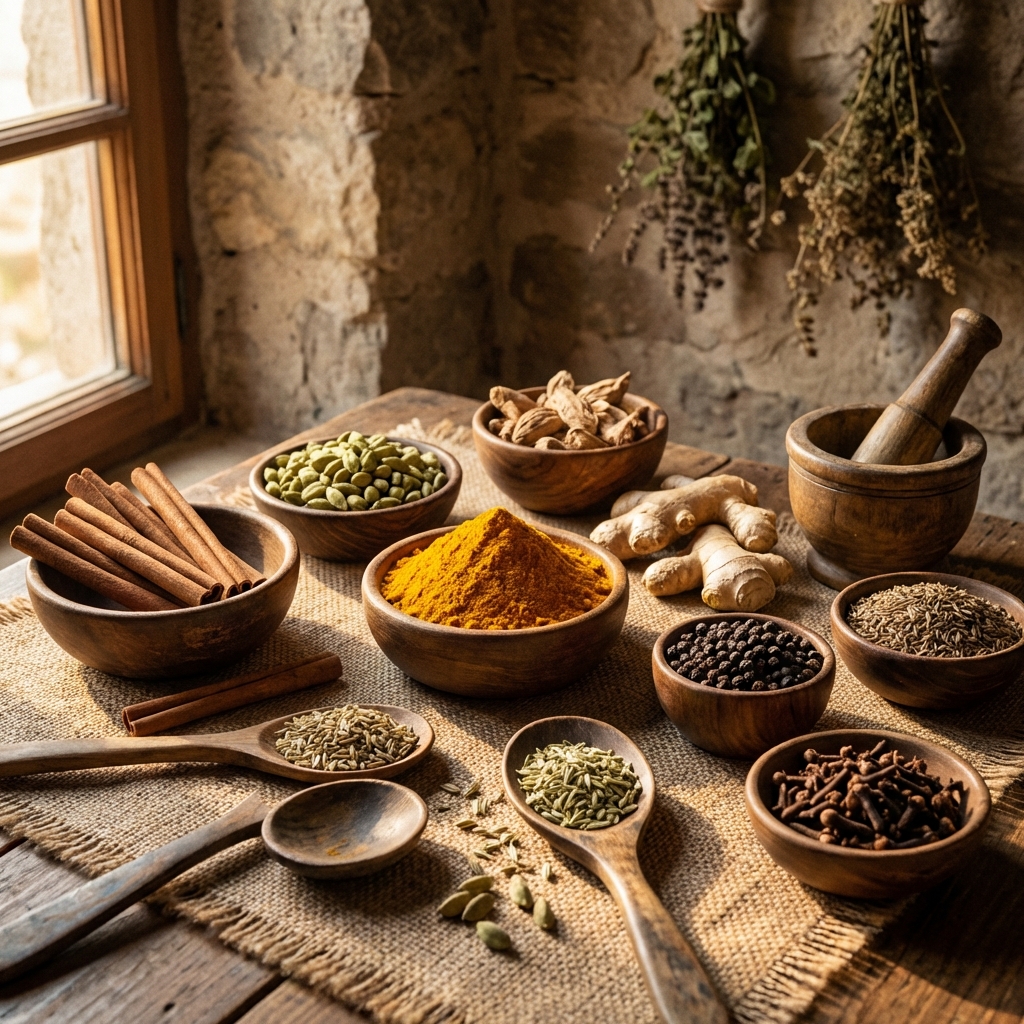 Especias Ayurvédicas
