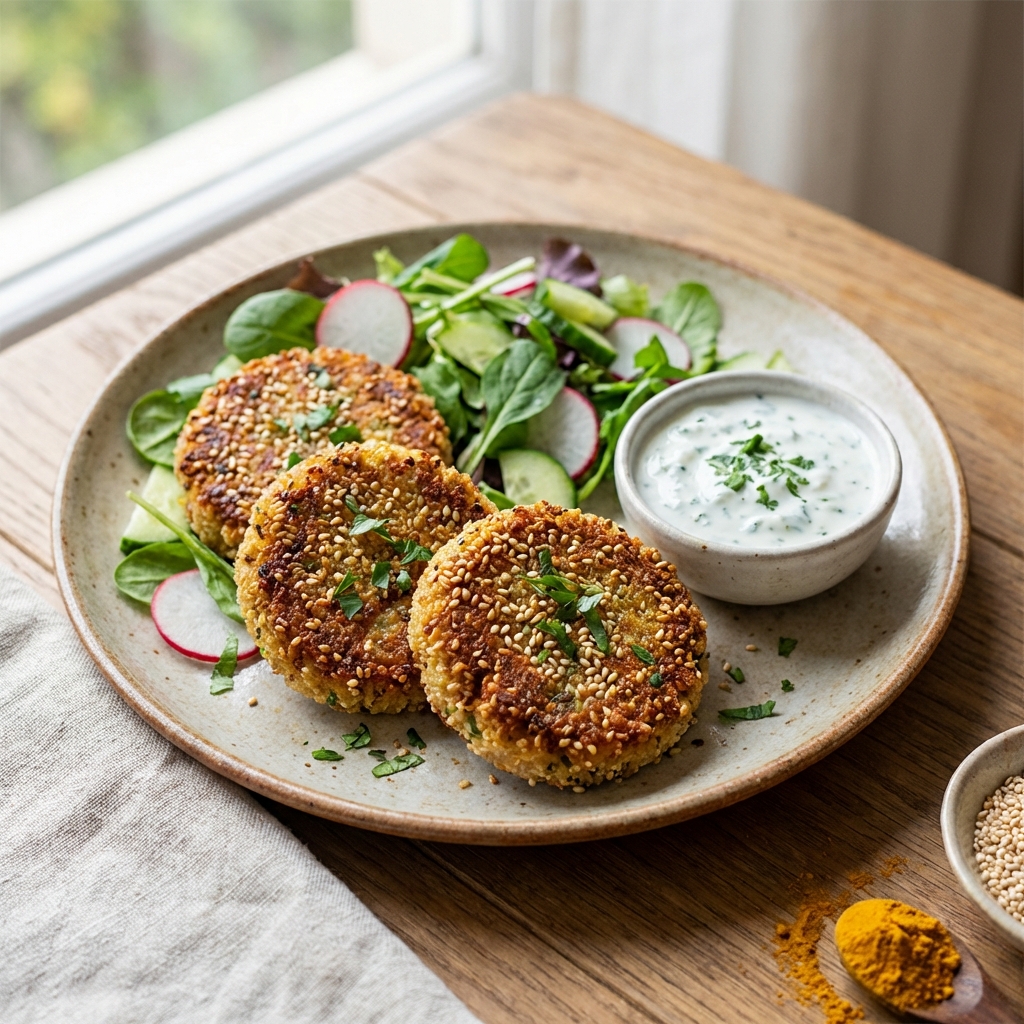 Medallón de Quinoa y Vegetales